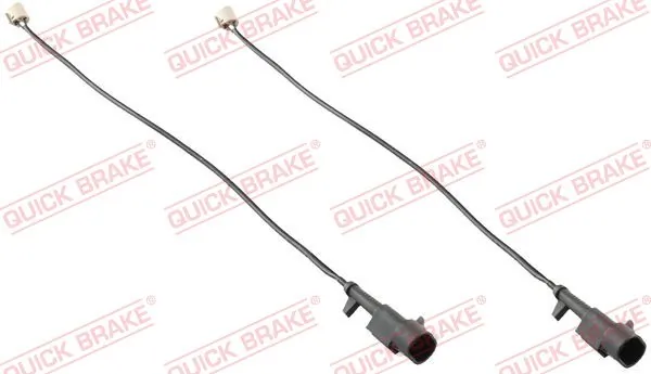 Warning Contact, brake pad wear